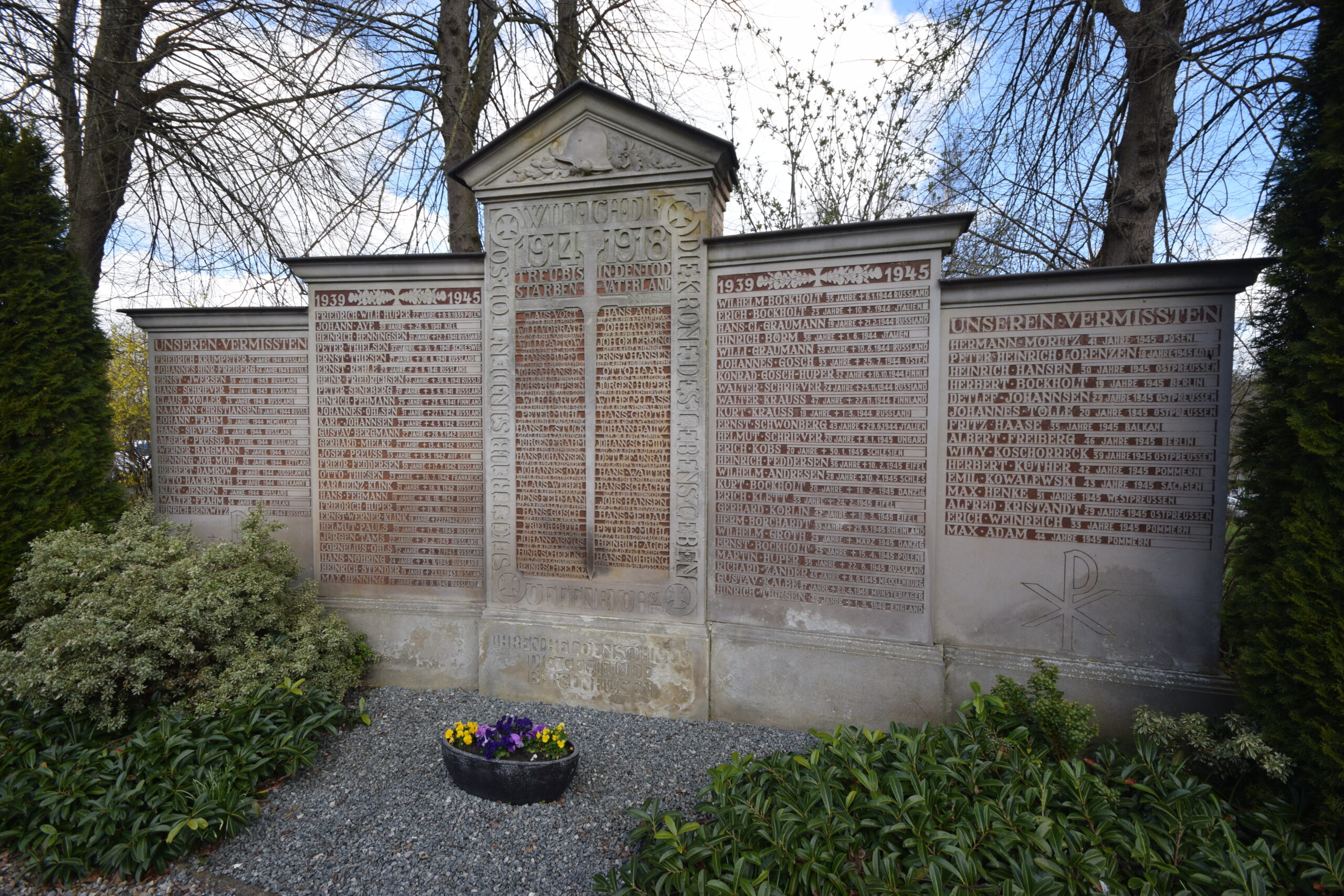 Volkstrauertag Gottesdienst mit Kranzniederlegung